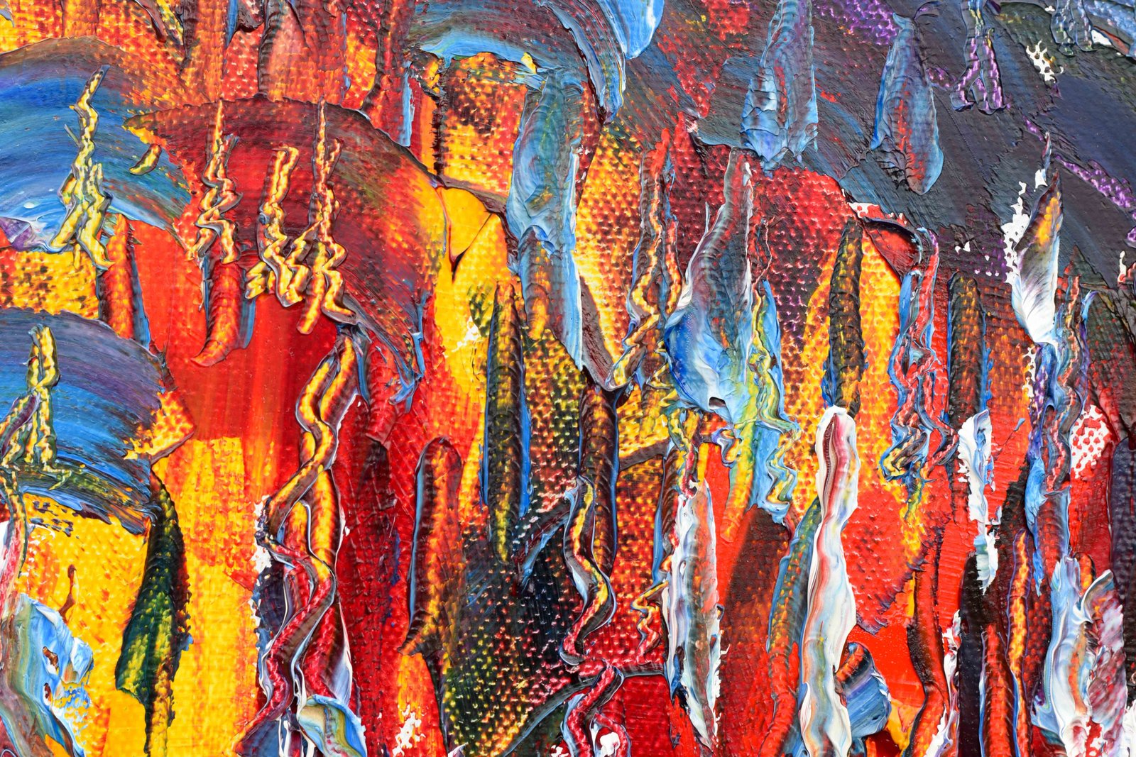 skiing print close up abstract