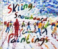 Skiing and Snowboarding Paintings Book