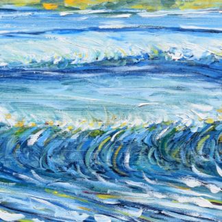 Croyde Wave Painting