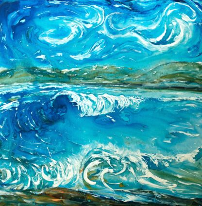 Croyde Surf Painting for sale