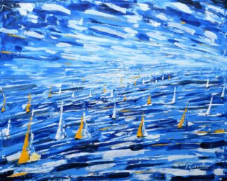 Large Sailing Painting For Sale