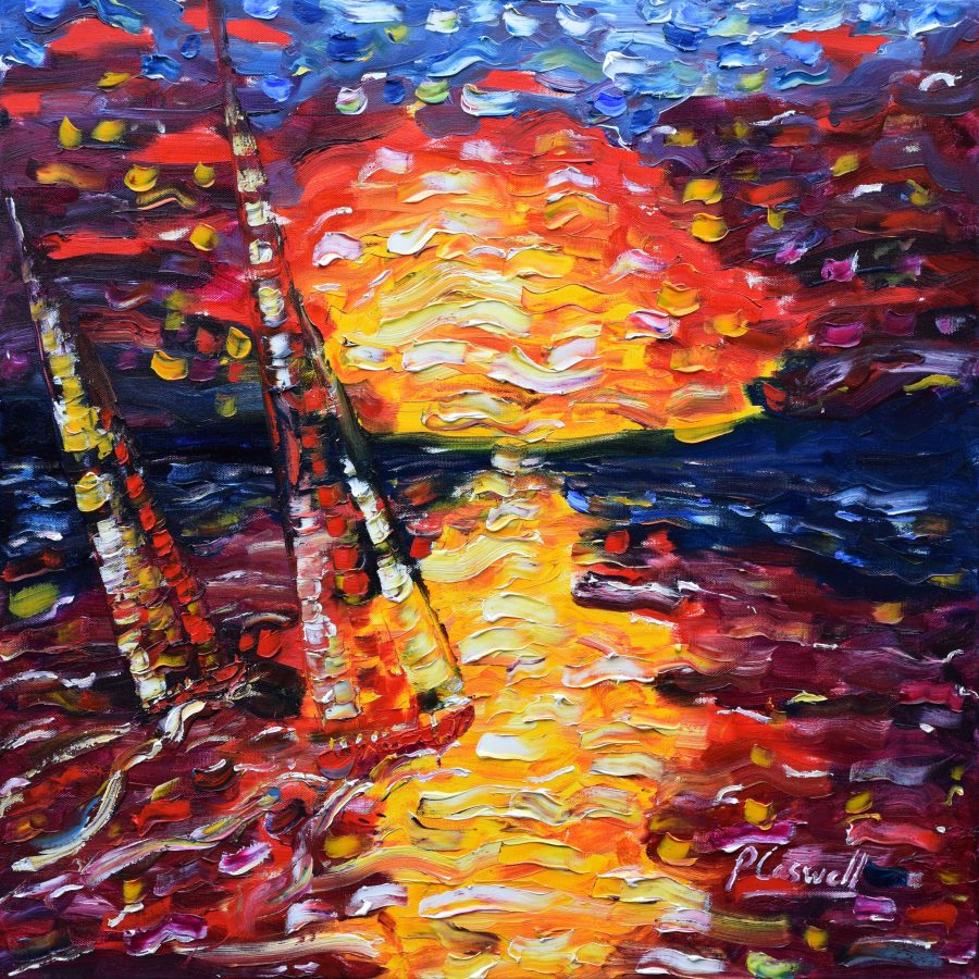 Sailing Painting For Sale British Virgin Islands BVI
