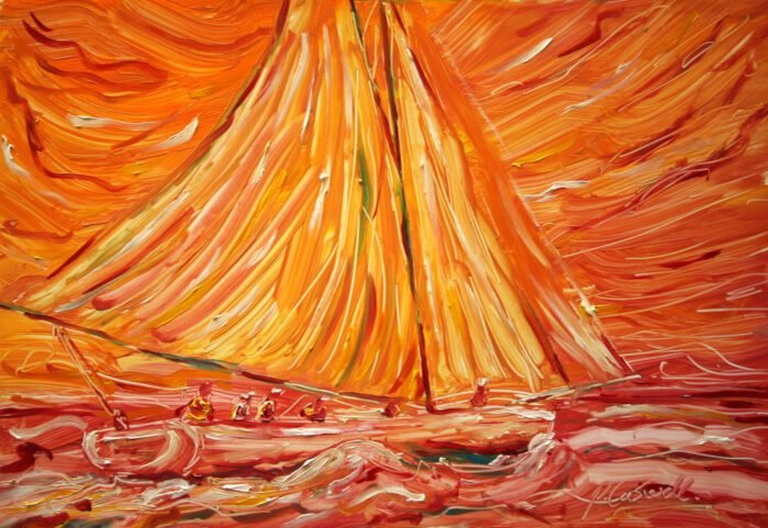 Sailing Paintings Schooners Gaffs and Sloops of the Caribbean