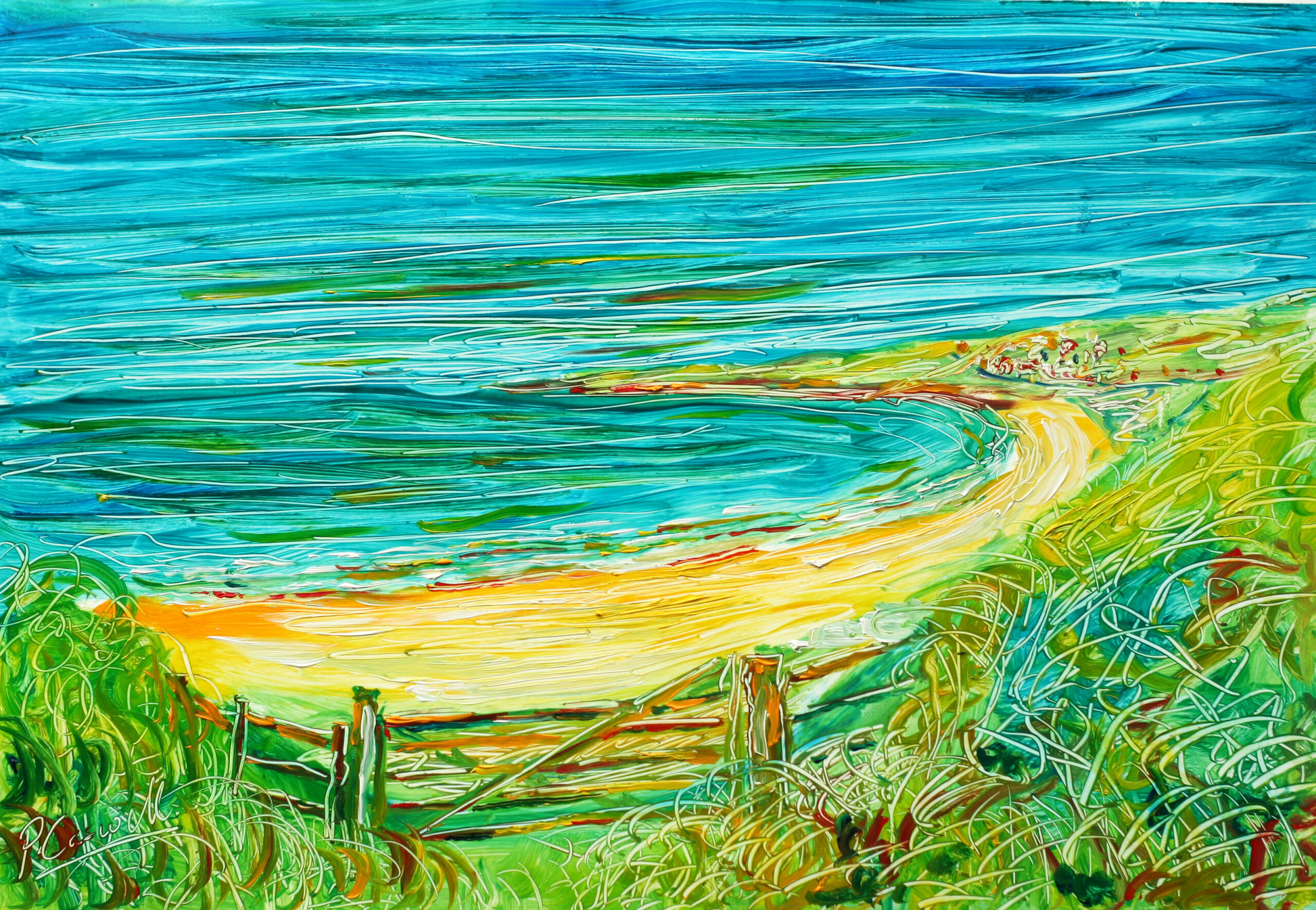 Putsborough Beach Painting