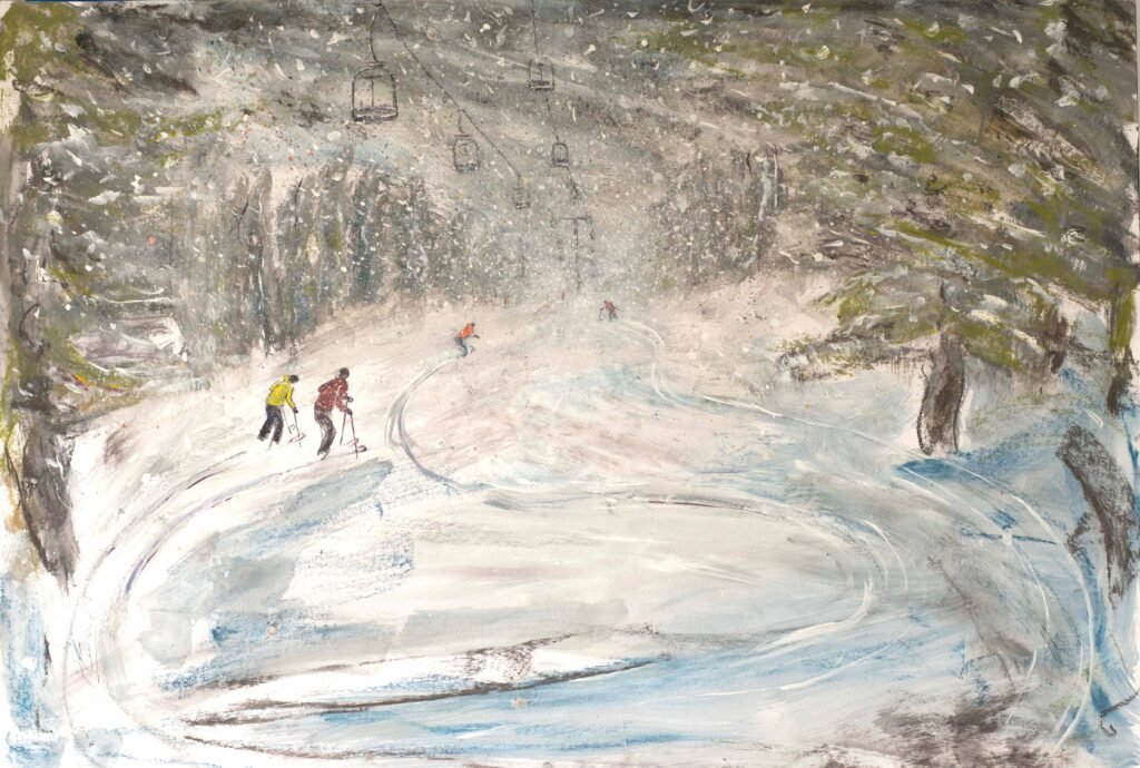 Breckenridge Ski Art Paintings