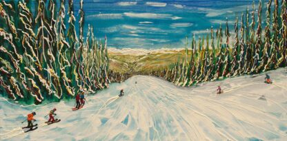 Vail and Beaver Creek Ski Painting