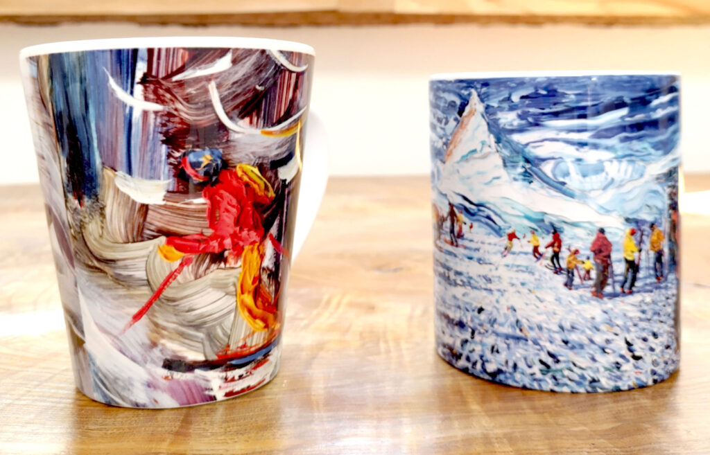 ski mugs