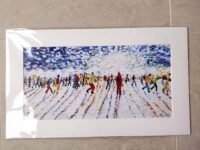 Ski Print from Val d'Isere and Tignes