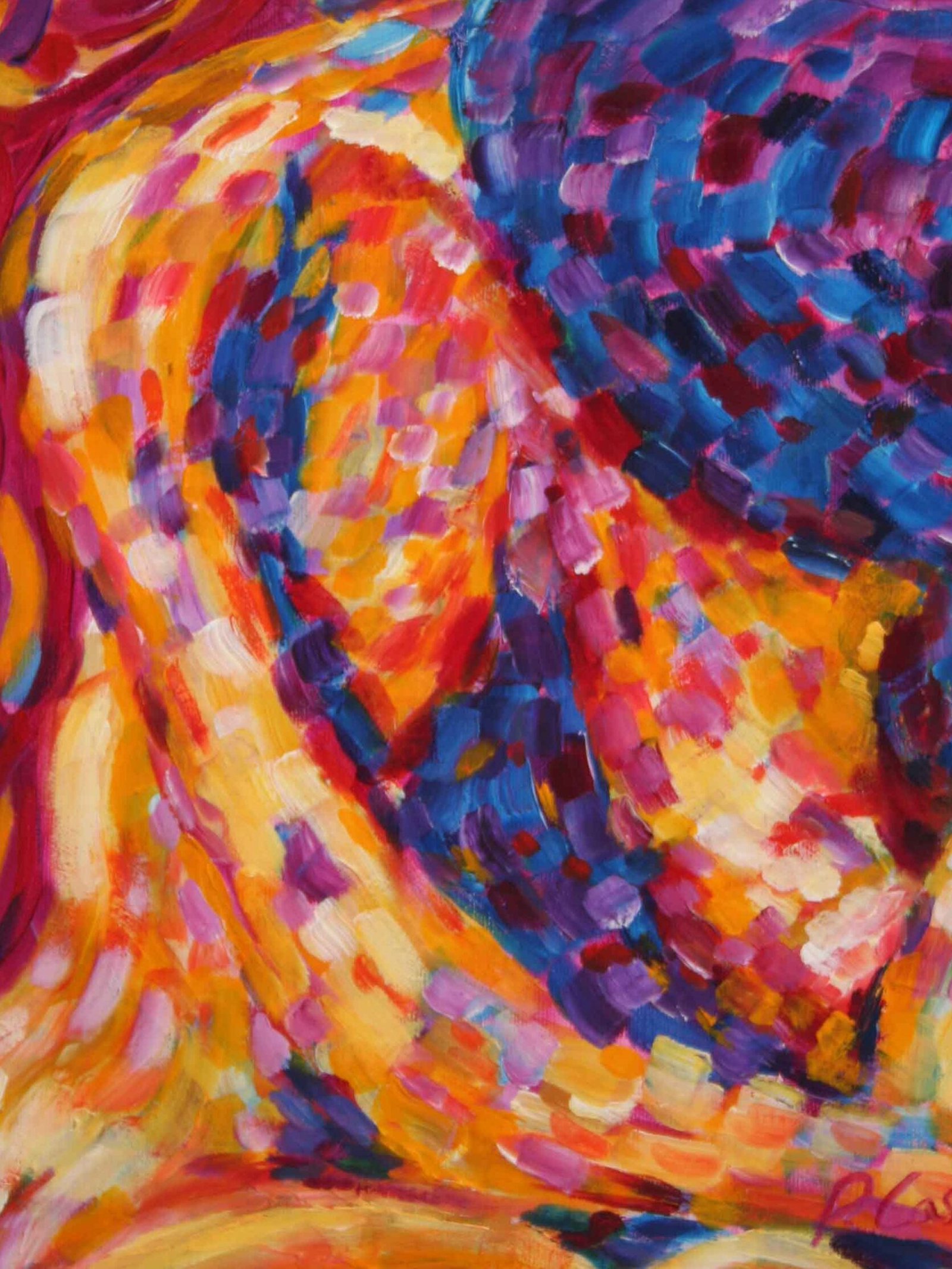 Nude Women Art Paintings in abstract Colour