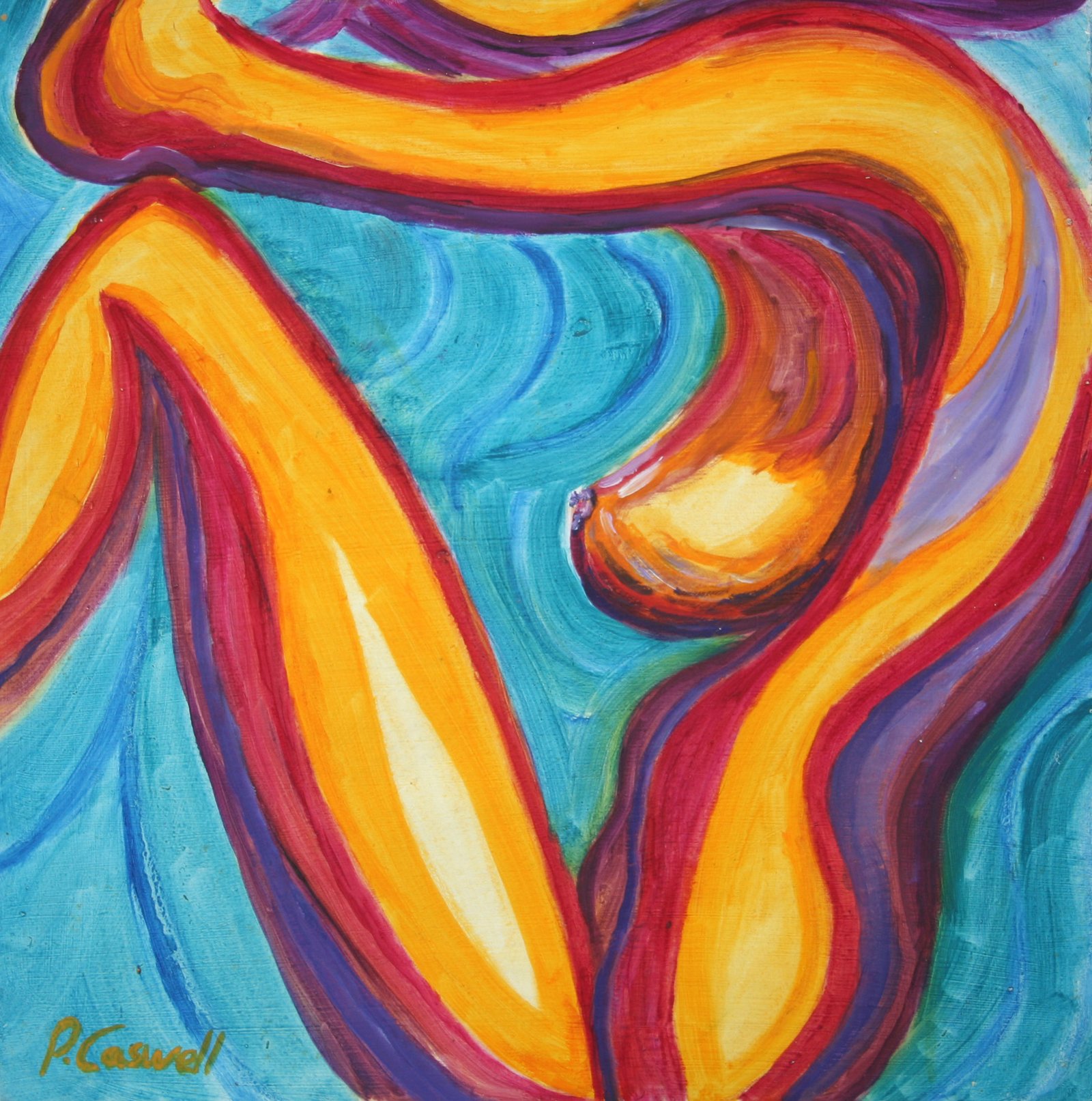 Naked Lady in Nude Form Nudes Paintings