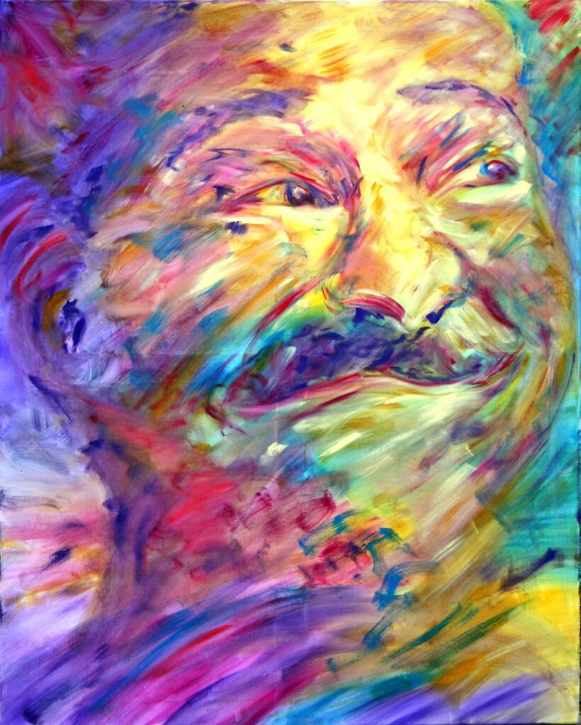 Meher Baba Face Paintings